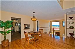 Wood Floors upstairs breakfast nook