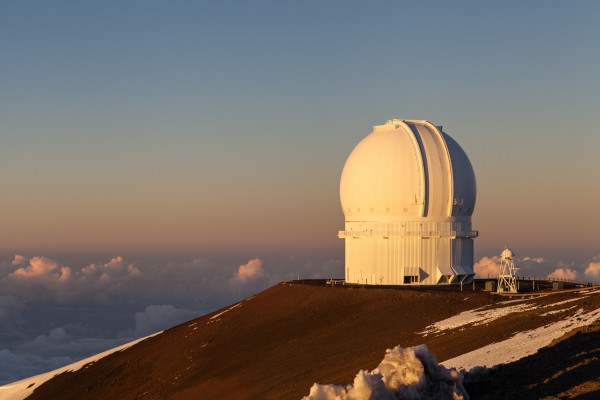 Canada-France-Hawaii_Telescope_Sunset